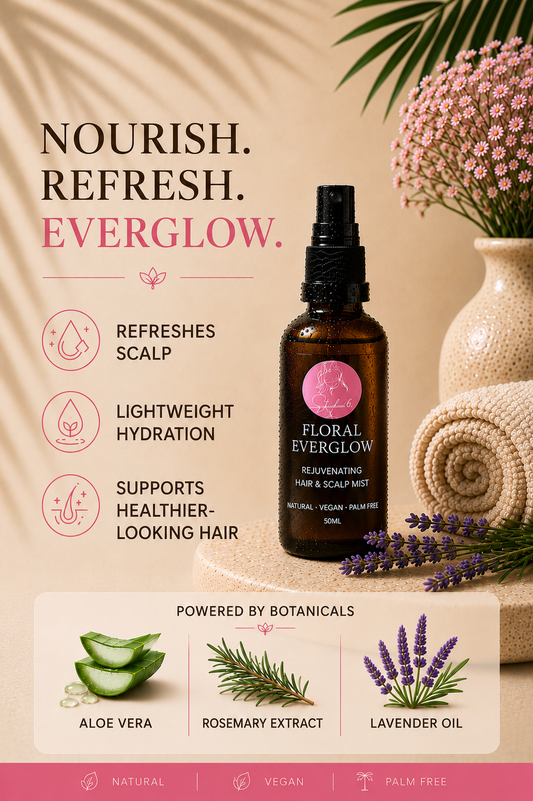 Floral Everglow - Rejuvenating Hair & Scalp Mist