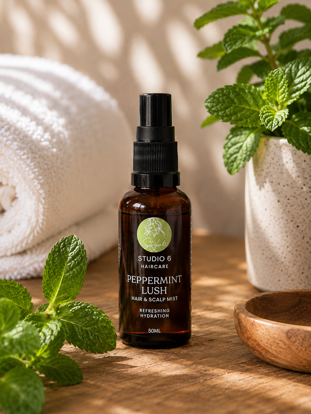 Peppermint Lush - Hydrating Hair & Scalp Mist