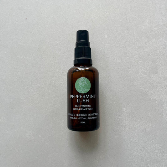 Peppermint Lush Hair & Scalp Mist - Hydrate, Refresh & Revive