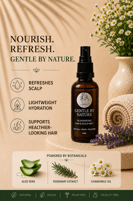 Gentle by Nature – Rejuvenating Hair & Scalp Mist