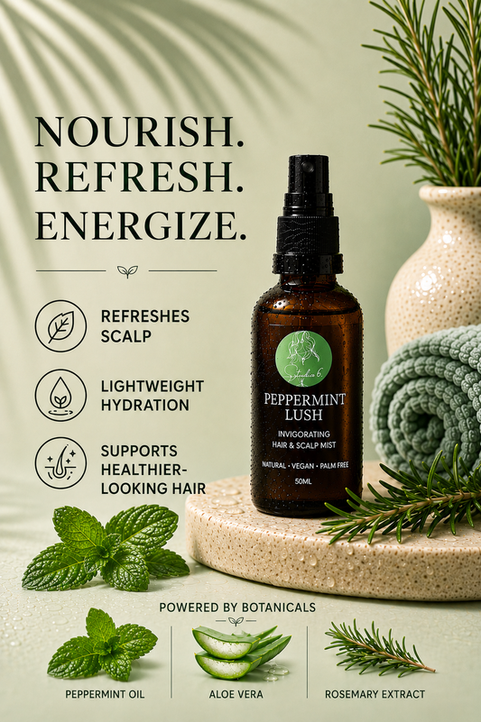 Peppermint Lush - Rejuvenating Hair & Scalp Mist